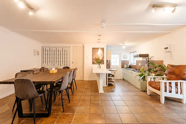 dining toom and kitchen