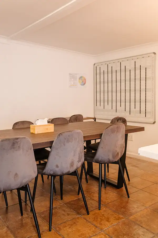 chairs and table