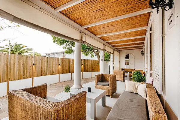 chairs outside