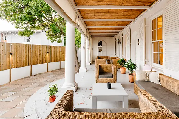 chairs outside