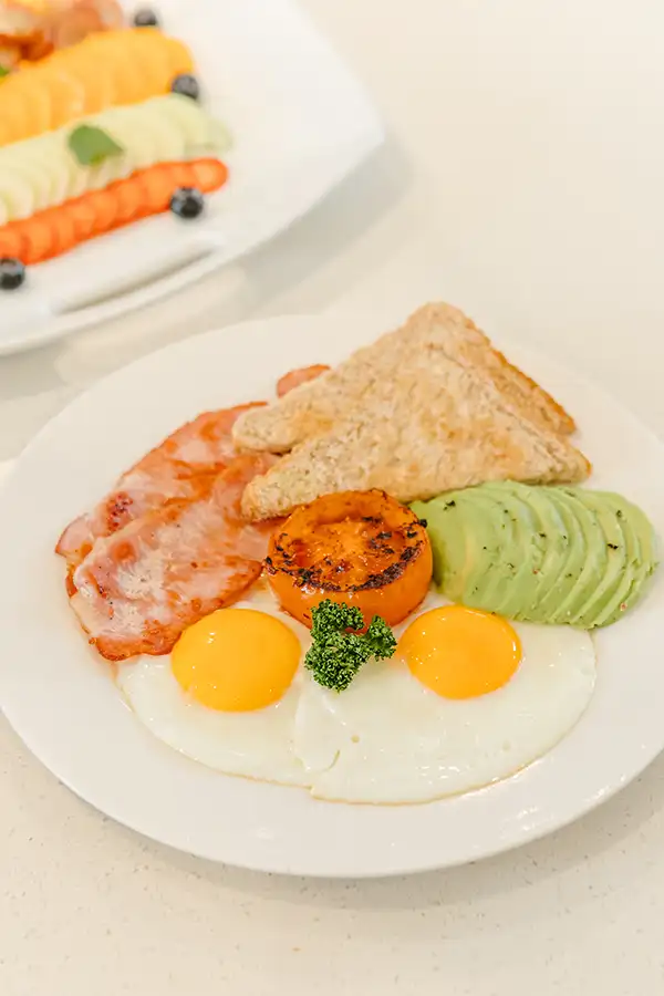 food on plate