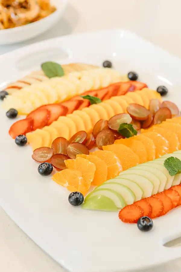 fruit on a plate
