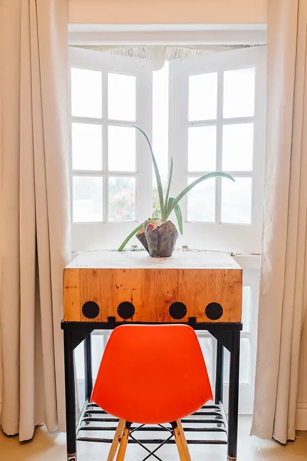 chair by a window